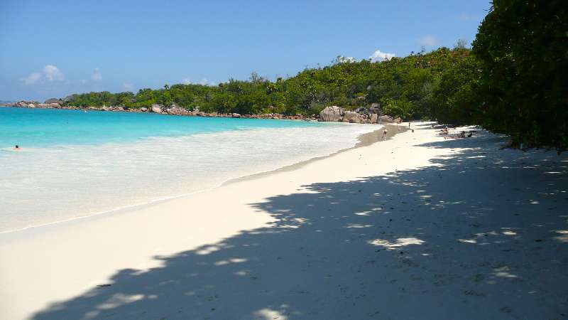 Anse Lazio (Seychellen) Anse Lazio Traumstrand auf Seychellen Insel Praslin